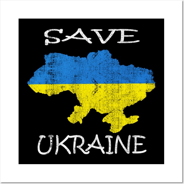 Save ukraine Wall Art by den.make